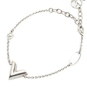 Louis Vuitton Silver V Chain Bracelet